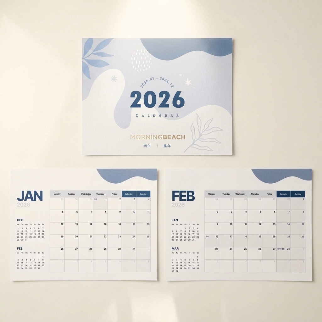 2026年迎春桌曆