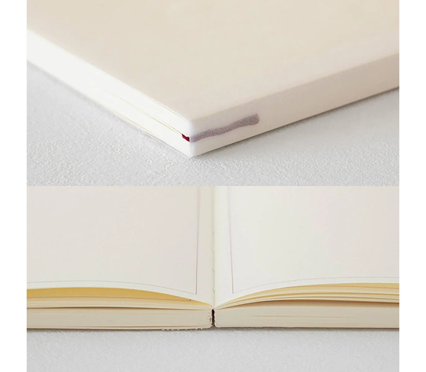 Midori MD Notebook 裸露書背的裝訂
