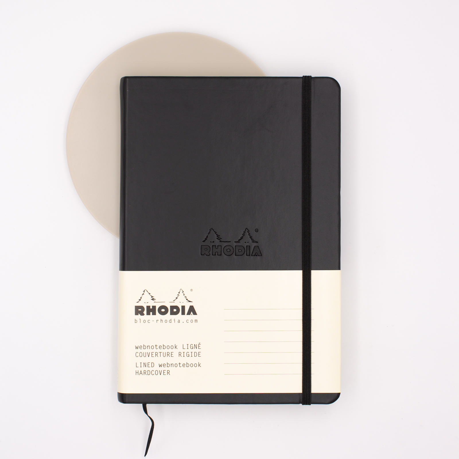 Rhodia Webnotebook 黑色硬殼筆記本