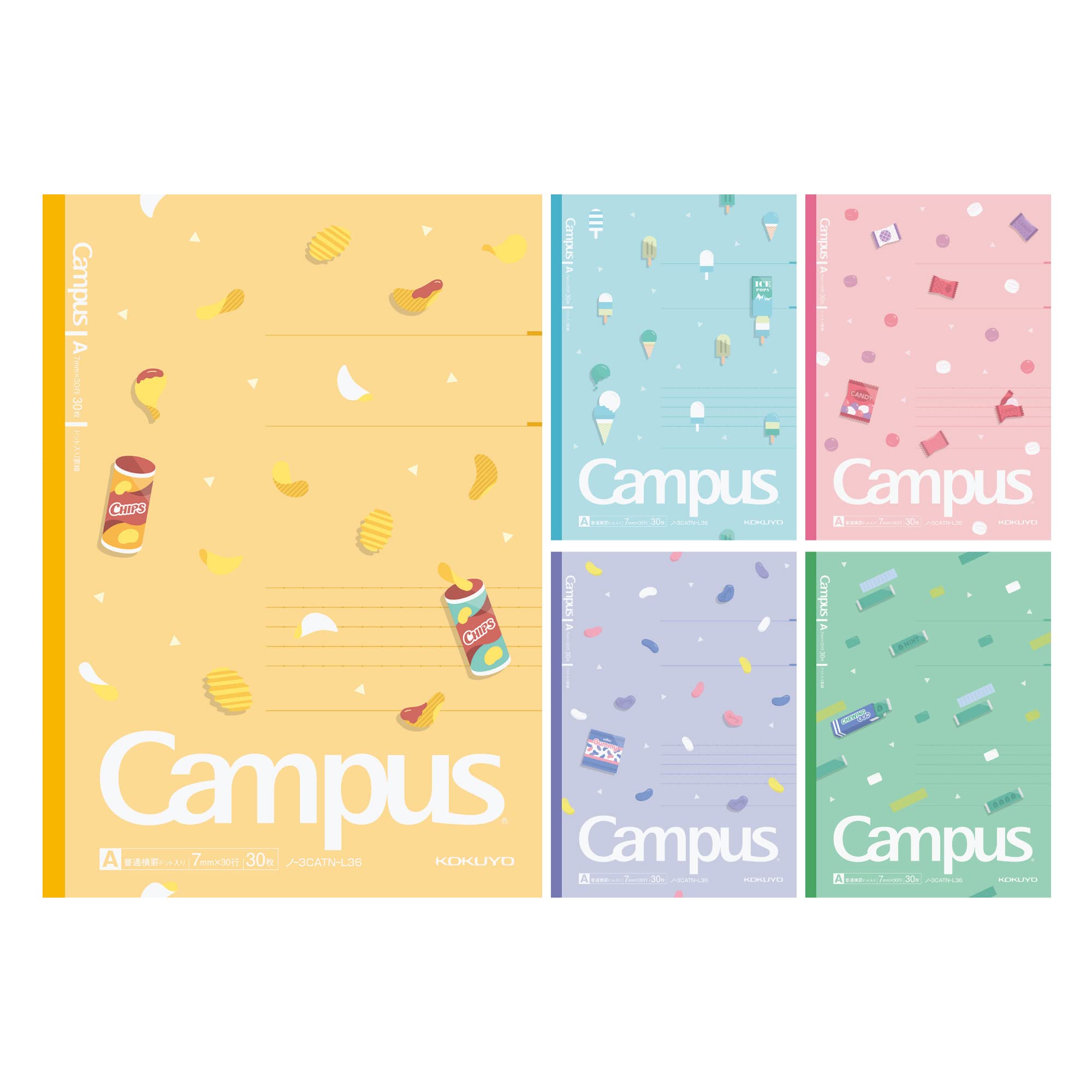 KOKUYO Campus 筆記本疊放