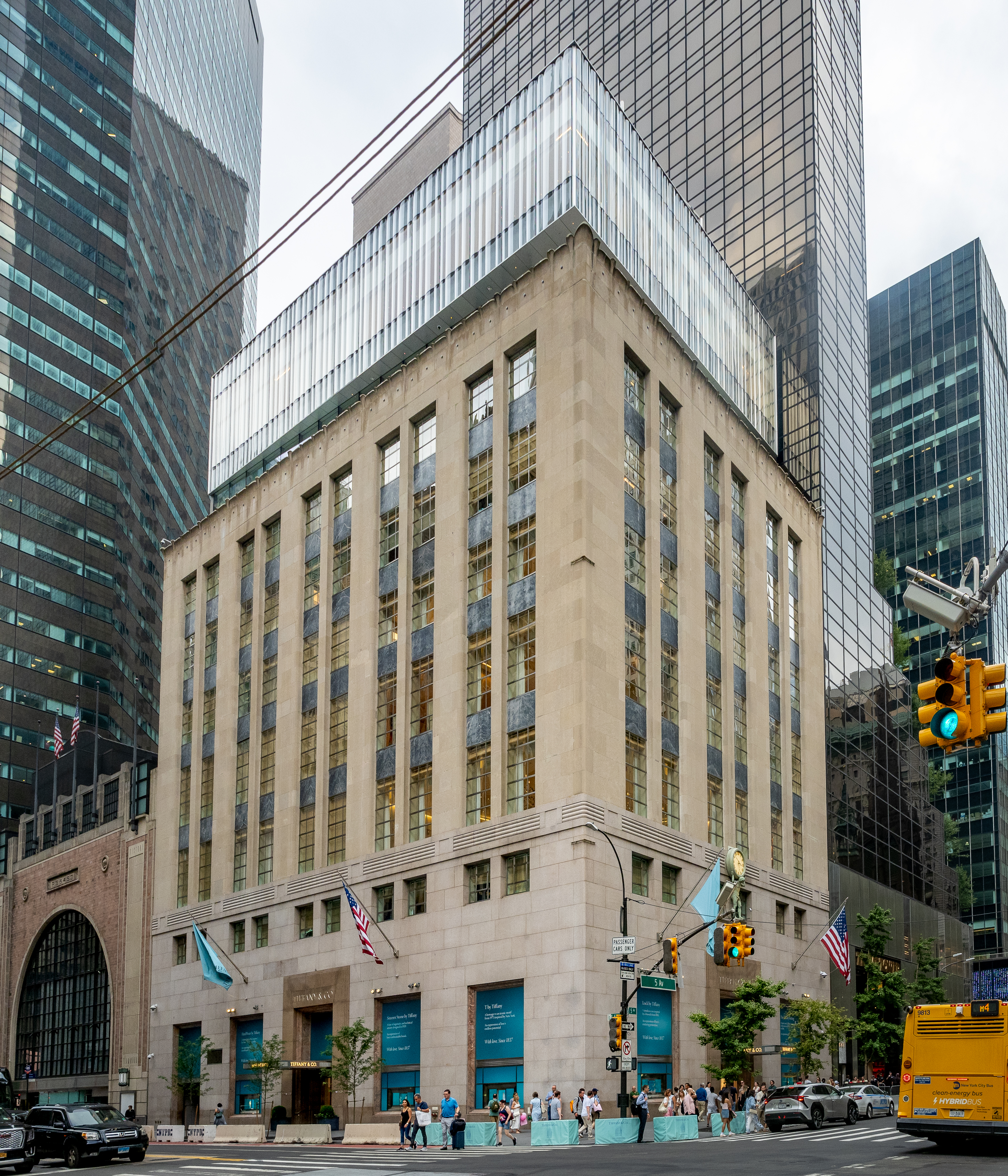 Tiffany 第五大道旗艦店 The Landmark 外觀