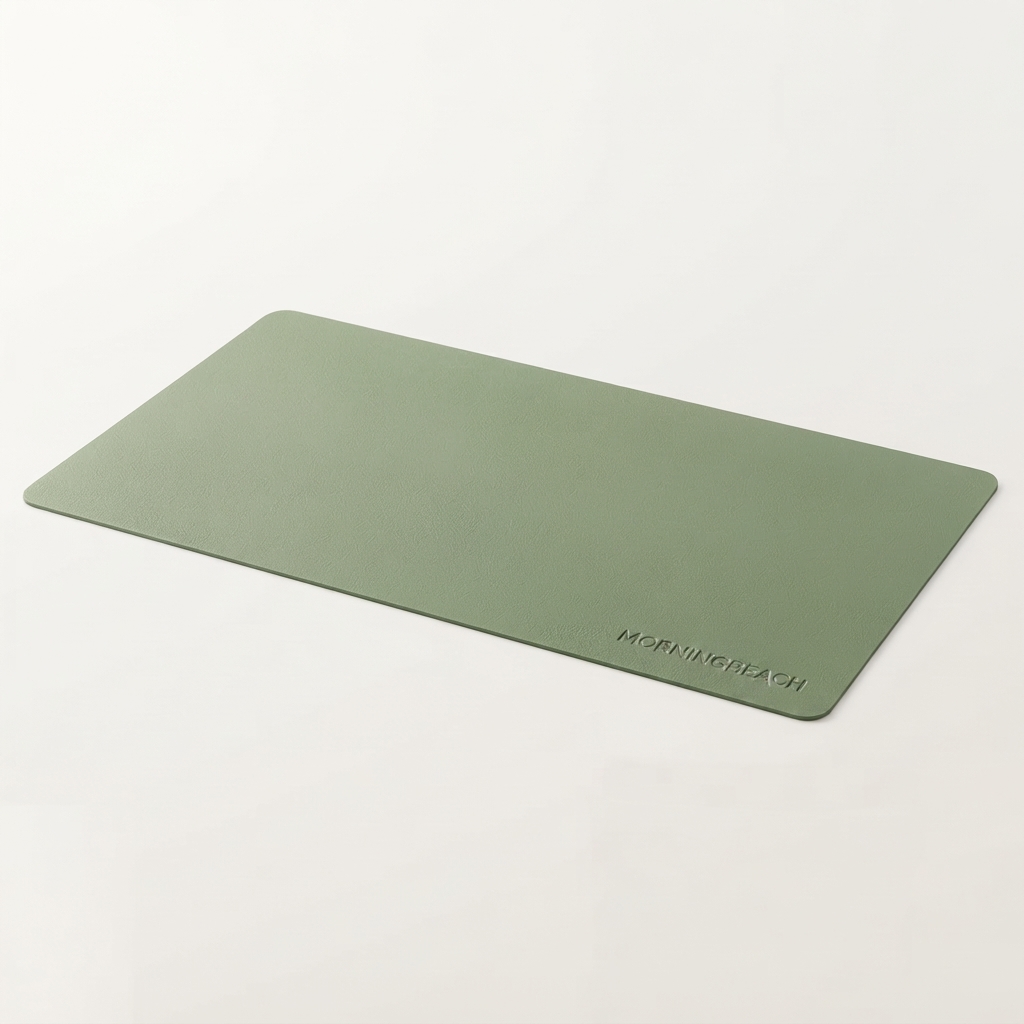 YSAGi PU Leather Desk Pad Protector – Non-Slip Waterproof Des