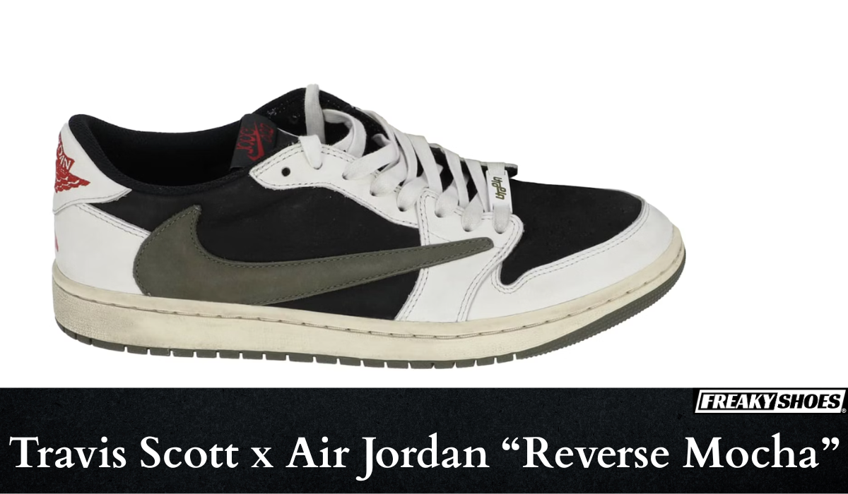 Travis Scott x Air Jordan 1 Low Reverse Mocha Friends and Family 版本