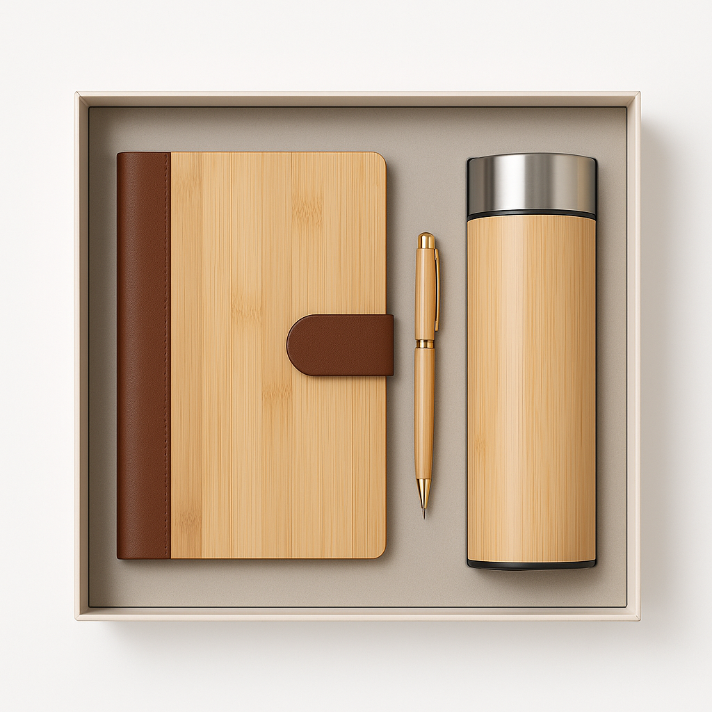 竹木環保文具三件組